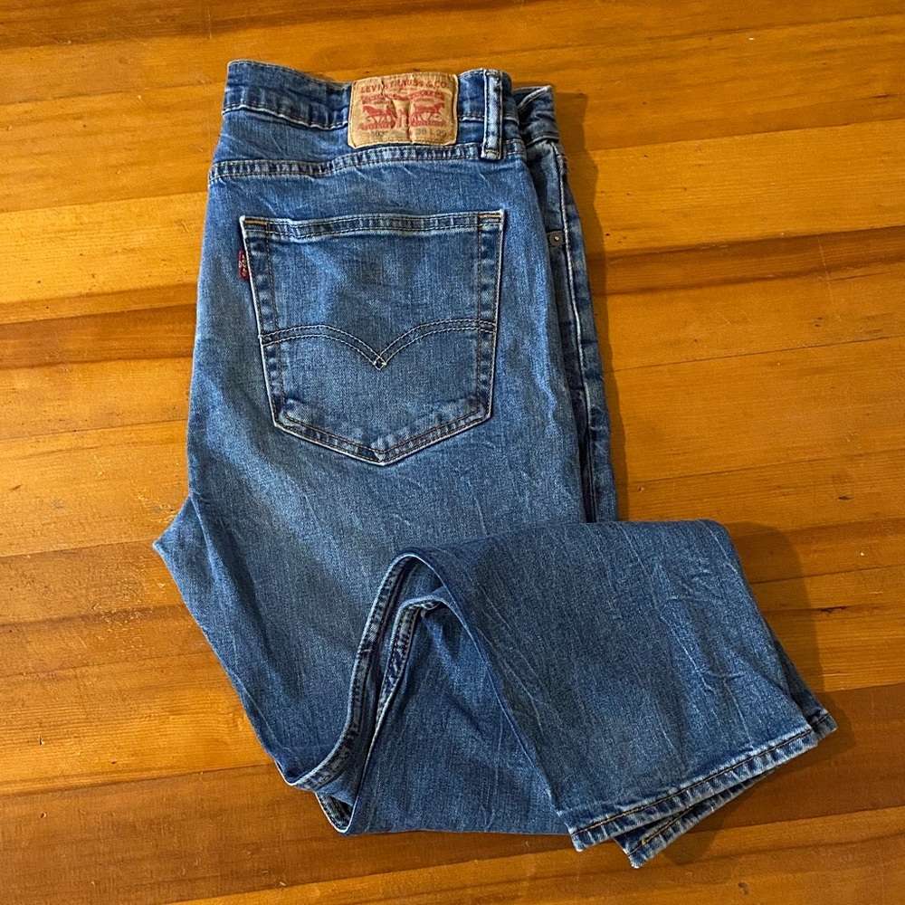 Levi's Men's 502 Straight Blue Jeans